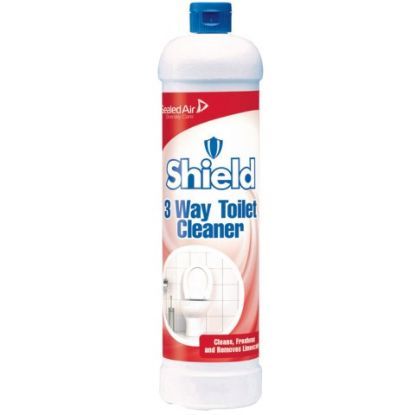 Shield 3 Way Toilet Cleaner 1l (Single)