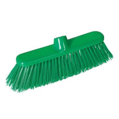 Deluxe Stiff Broom Green