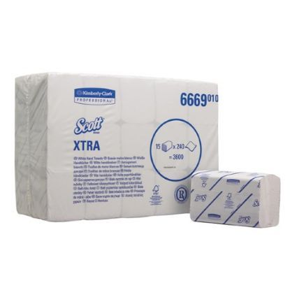 Scott r ControlT  Hand Towels 1ply Interfold 15x240sheet White