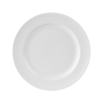 Simply Winged Plate 8.25" White (Single)