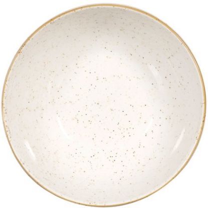 Churchill Stonecast Soup Bowl 16oz  Barley White (Case Of 12)