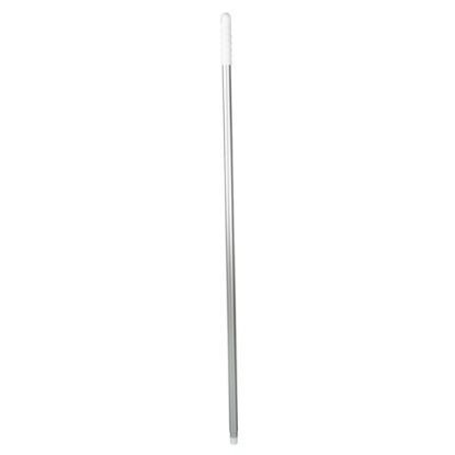 Aluminium Handle With Colour Grip 1270mm White