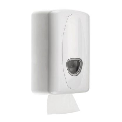 Jangro Bulk Pack Tissue Dispenser Plastic White