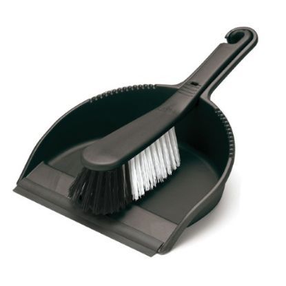Addis Universal Dustpan Set Black