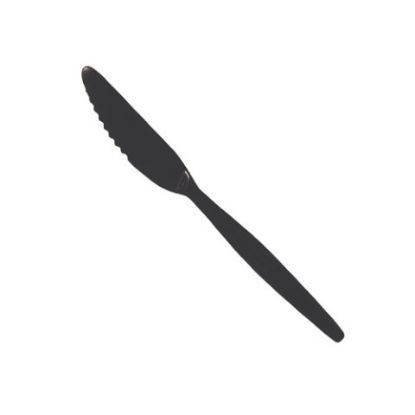 Polycarb Table Knife Black (12)