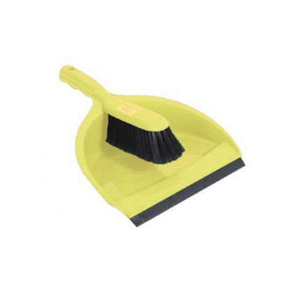Soft Dustpan Set Yellow