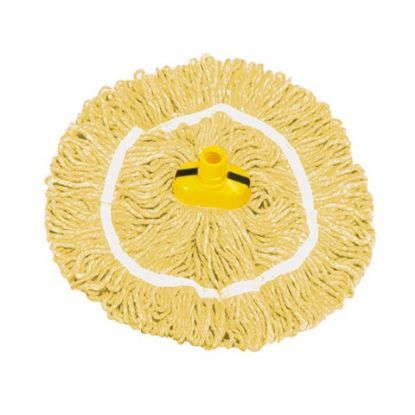 Freedom Midi Looped Socket Mop Head 17" Yellow
