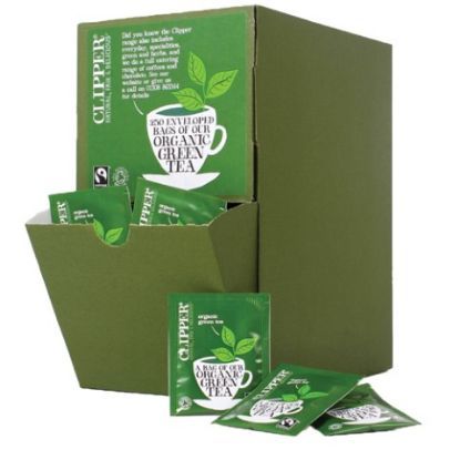 Clipper Fairtrade Organic Green Envelopes (250)