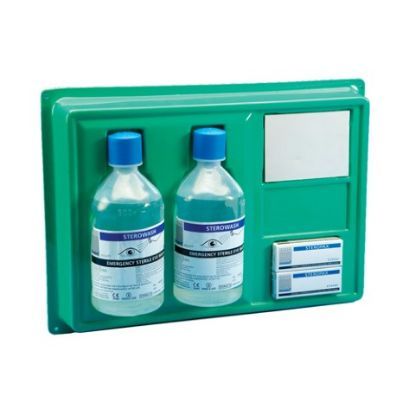 Eye Wash Station Refill 500ml + Eye Pad