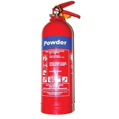 Dry Powder Fire Extinguisher 2kg For Use On Class Ab And C Fires