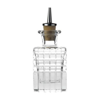 Dash Bottle Square 10cl 3.5oz