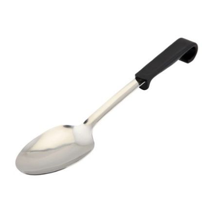 Genware Plastic Handle Spoon Black 34cm