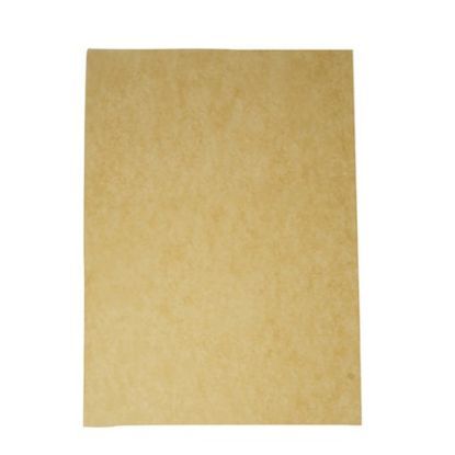 Vegware Unbleached Greaseproof Sheet 300x275mm 50gsm (Case Of 500)