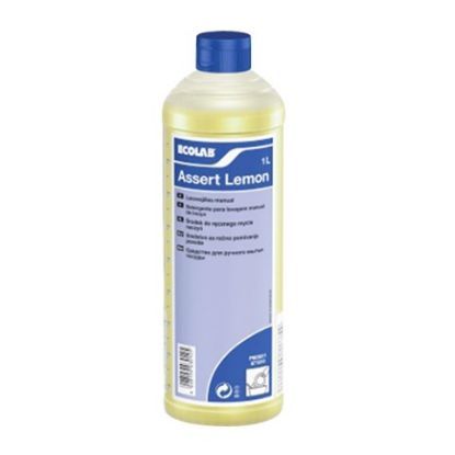 Assert Concentrated Lemon Hand Dishwash Detergent 1ltr (6)
