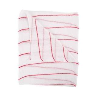 Jangro Red Stripe Dishcloth 12x16" (Pack Of 10)