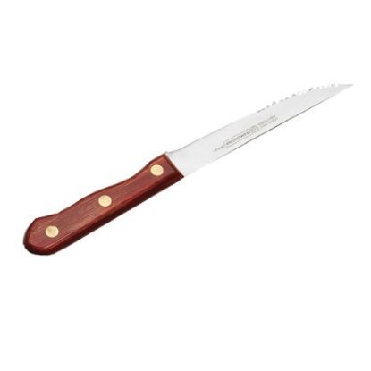 Steak Knife 3 Stud Rosewood Handle