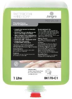 Jangro Premium Bactericidal Hand Soap 1ltr Cartridge (Single)