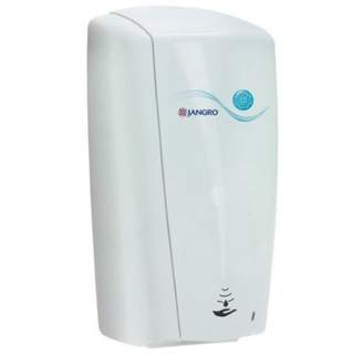 Jangro Luxury Auto Foam Soap Dispenser White Plastic 1100ml