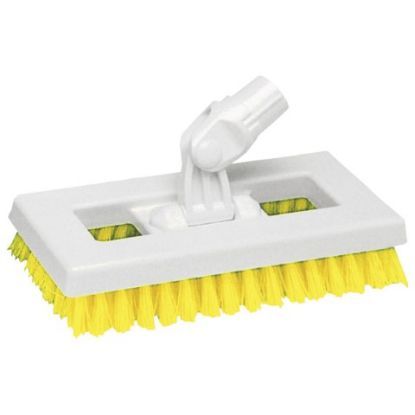 Interchange Deck Scrub Brush 235mm Yellow