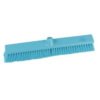 Flat Hygiene Sweeping Broom Medium 500mm Blue