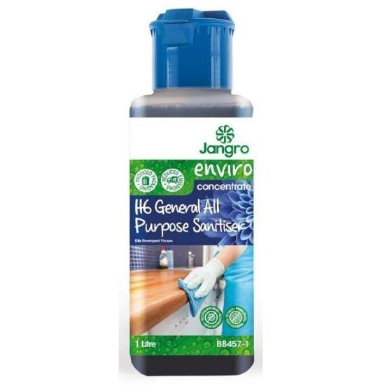 Jangro Enviro All Purpose H6 Sanitiser Conc 1ltr   **LQ** 