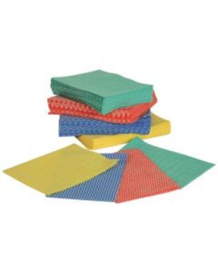 Jangro Large All Purpose Cloth White (Pack Of 50)