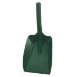 Jangro Hygiene Hand Shovel With Soft Grip Green