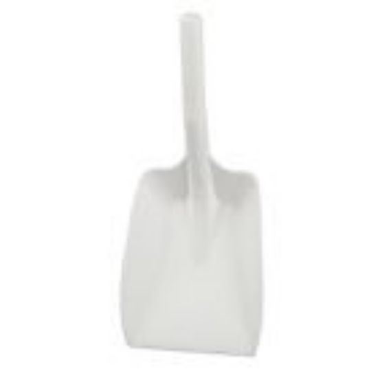 Jangro Hygiene Hand Shovel With Soft Grip White