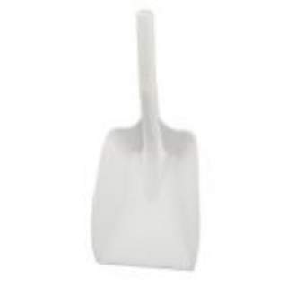 Jangro Hygiene Hand Shovel With Soft Grip White