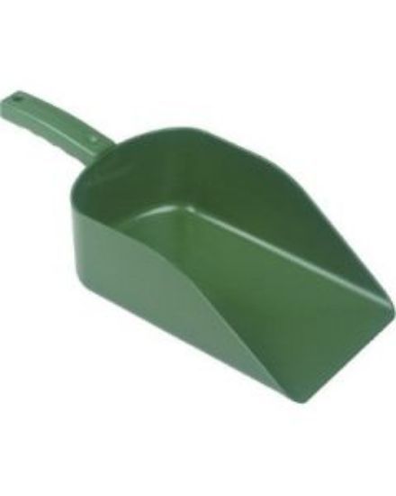 Jangro Hygiene Plastic Scoop 38cm Green
