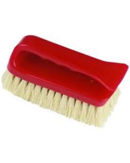 Upholstery / Carpet Plastic Brush 6" Red