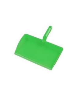 Open Plastic Dustpan 300mm Green