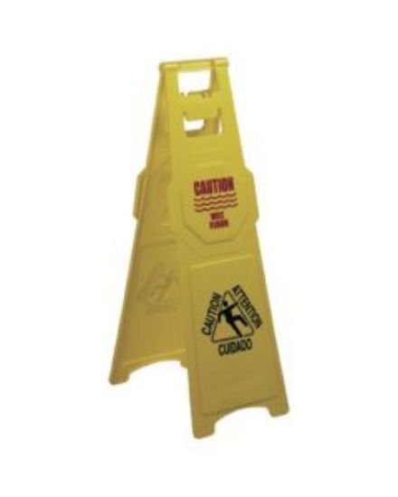 A Frame High Profile Safety Sign Caution Wet Floor
