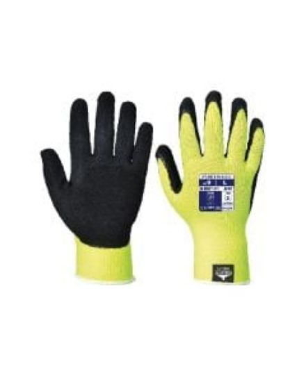 Hi Vis Grip Glove Yellow/Black Size 9/L