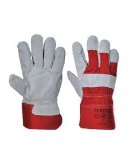 Premium Chrome Rigger Glove Red Size XL/10.5