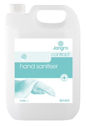 Jangro Contract Alcohol Gel 5ltr   (Case of 2) **DG**