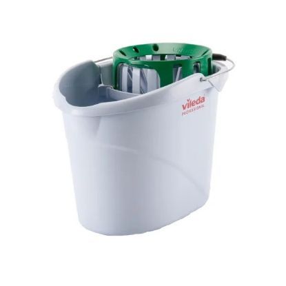 Vileda Supermop Ag Bucket & Wringer 10l Green