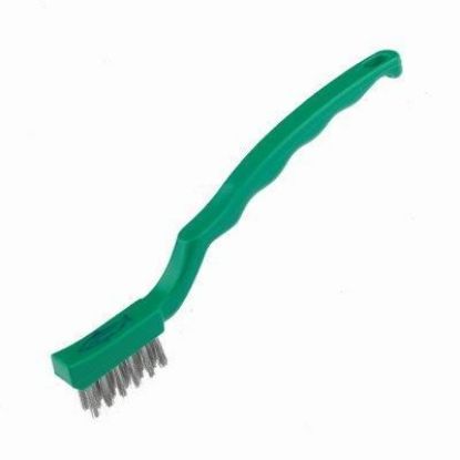 Stainless Steel Niche Brush Green