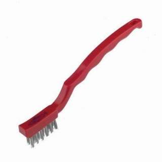 Stainless Steel Niche Brush Red