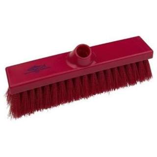 Premier Flat Sweeping Broom Soft 280mm Red