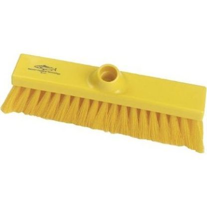 Premier Flat Sweeping Broom Soft 280mm Yellow