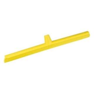 Hygiene Single Blade Overmoulded Floor Squeege 600mm Yellow
