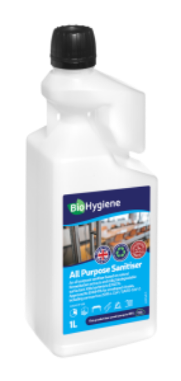 Bio Hygiene All Purpose Conc. Fragranced Sanitiser 1ltr  