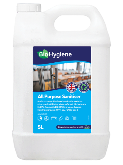 Bio Hygiene All Purpose Sanitiser Concentrated Fragranced 5ltr  