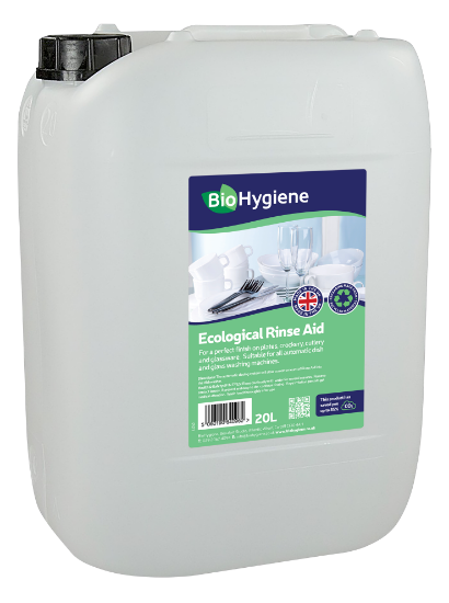 Bio Hygiene Ecological Rinse Aid 20ltr