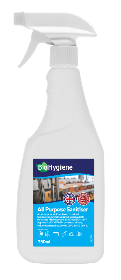 Bio Hygiene All Purpose Sanitiser RTU 750ml (Single)