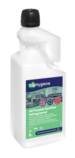 Bio Hygiene All Purpose Conc. Unfragranced Sanitiser 1ltr
