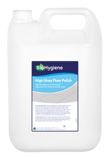 Bio Hygiene High Gloss Floor Polish 5ltr