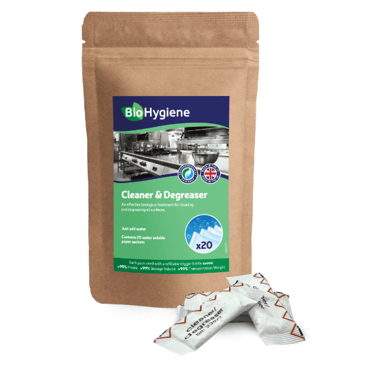 Bio Hygiene Cleaner Degreaser Sachets (150)