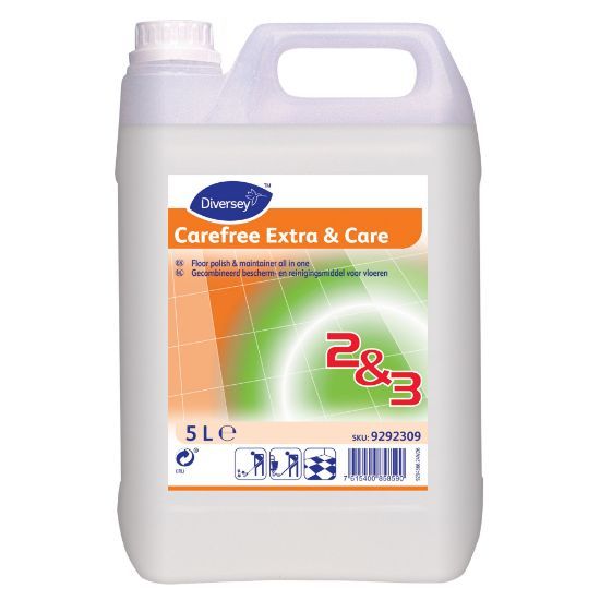 Carefree Extra & Care Mop & Shine 5l (Case Of 2)